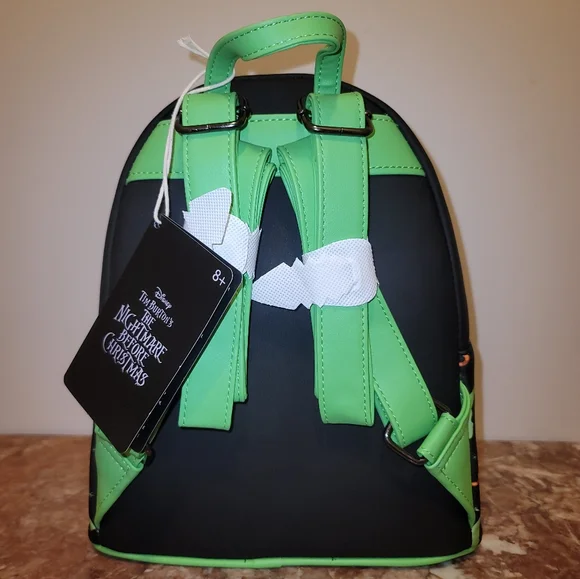 NWT Loungefly The Nightmare Before Christmas Oogie Boogie Metallic Mini Backpack - Picture 7 of 9